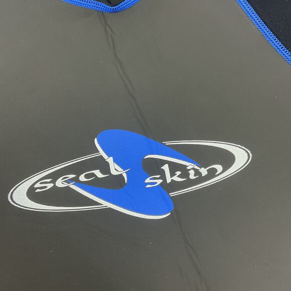 Copy - NWT U.S. Divers Men's M Short Wetsuit Black & Blue - Picture 3 of 5